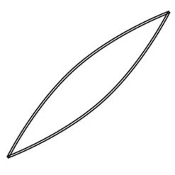 Ally Outer Chine Rod