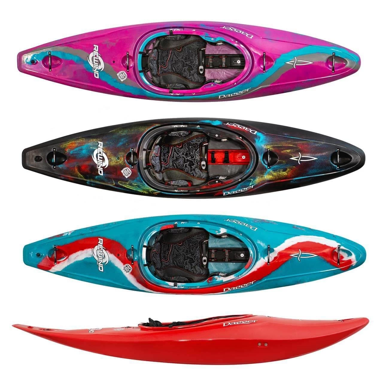 Dagger Rewind Dagger Rewind -Werner Paddles Geschaft Dagger Kayak Rewind Riverrunner Kajak