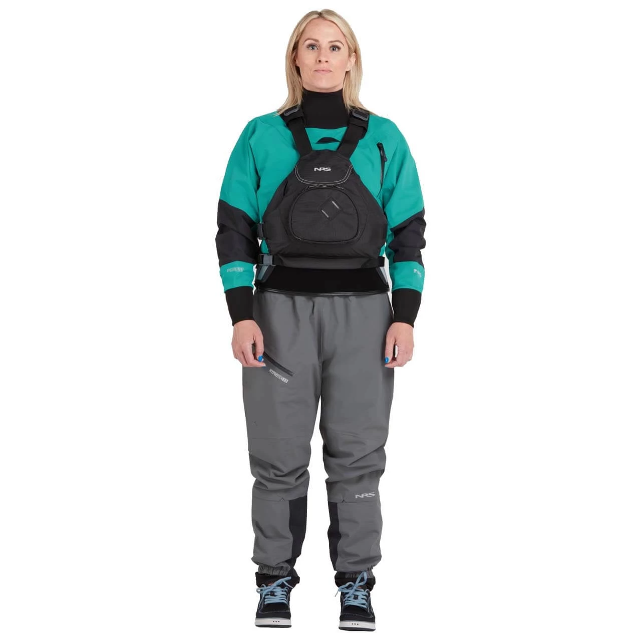 NRS Womens Flux Drytop NRS Womens Flux Drytop -Werner Paddles Geschaft NRS Flux 23 Drytop Women Trockenjacke Damen