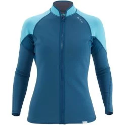 NRS HydroSkin Damen Neoprenjacke -Werner Paddles Geschaft NRS Hydroskin 05 Women Neopren Jacke Damen 15010 05 Poseidon Med Front 052120 25057 1280x1280 1280x1280