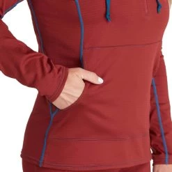 NRS Lightweight Damenhoody -Werner Paddles Geschaft NRS Lightweight Hoody Damen 10121 05 Vino Model Pocket 23750 1280x1280 1280x1280