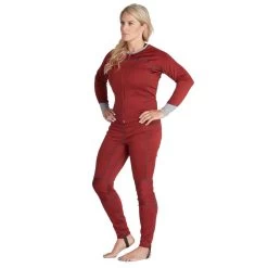 NRS Lightweight Damen Fleeceanzug -Werner Paddles Geschaft NRS Lightweight Union Suit Women Damen Fleece Anzug 10162 01 Vino Model Front 070821 24367 1280x1280 1280x1280