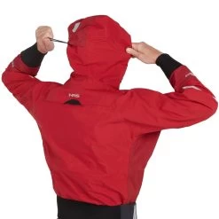 NRS Orion Paddling Jacket -Werner Paddles Geschaft NRS Orion Paddling Jacket Tourenjacke 20022 03 Red Model Hood 062822 25610 1280x1280 1280x1280