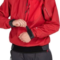 NRS Paddeljacke Tor -Werner Paddles Geschaft NRS Tor Splash Jacket Paddeljacke 20045 01 Red Model Wrist 102121 21476 1280x1280 1280x1280