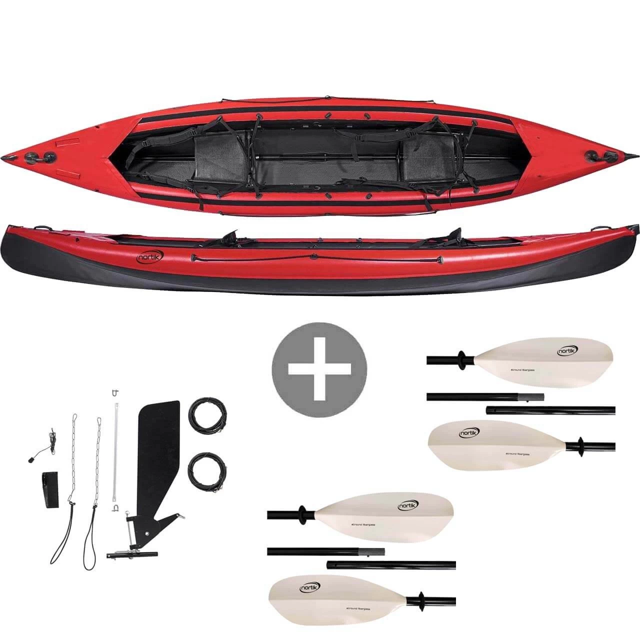 Nortik Scubi 2 XL Komplettset Nortik Scubi 2 XL Komplettset -Werner Paddles Geschaft Nortik Scubi 2 XL Komplett Set