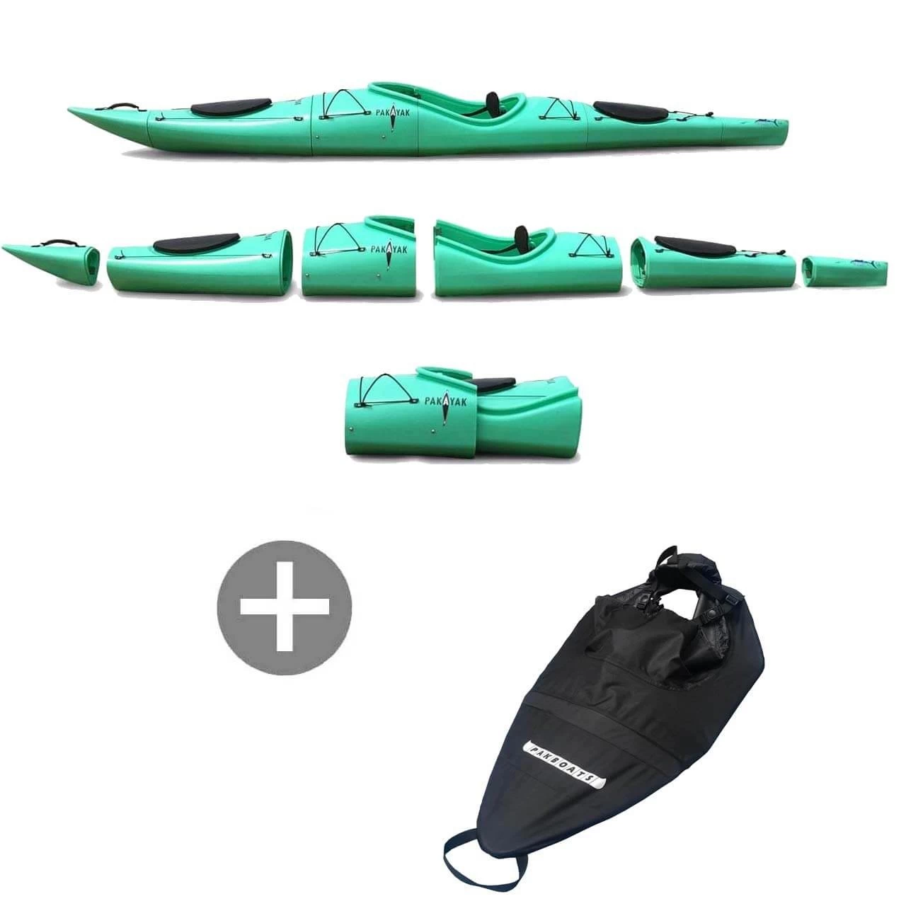Pakayak Set Bluefin 142 Pakayak Set Bluefin 142 -Werner Paddles Geschaft Pakayak Set Bluefin 142 Kajak mit Spritzdecke