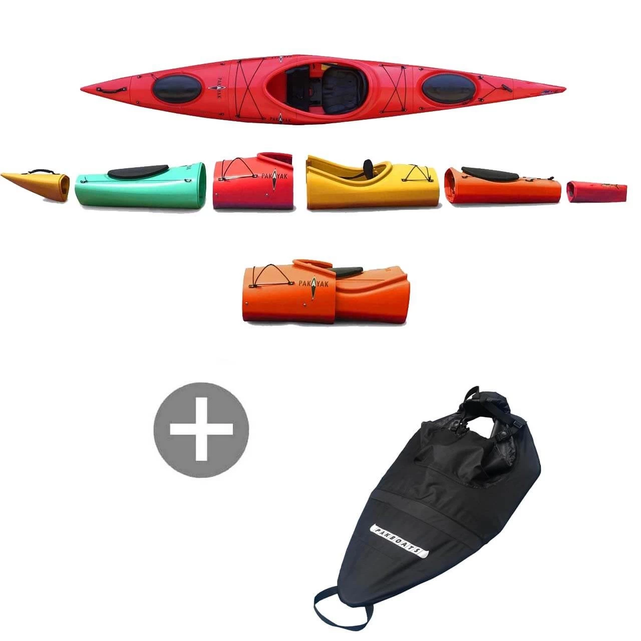 Pakayak Set Bluefin 142 Pakayak Set Bluefin 142 -Werner Paddles Geschaft Pakayak Set Bluefin 142 Kajak mit