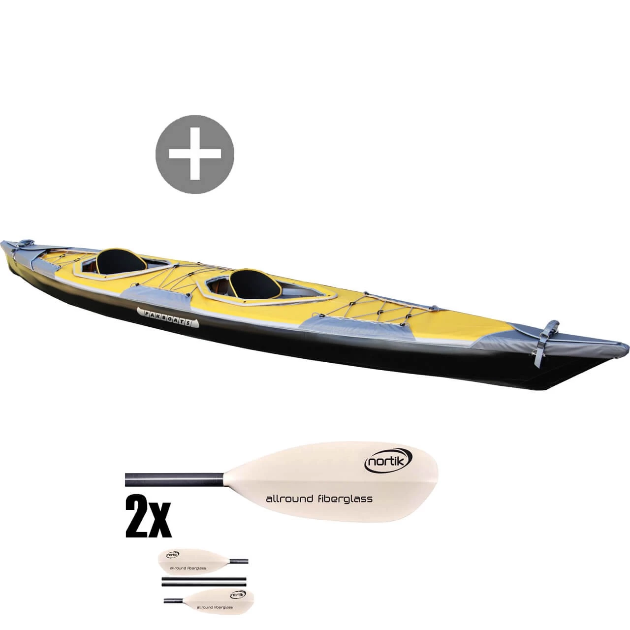 Puffin Saranac Touringset Puffin Saranac Touringset -Werner Paddles Geschaft Pakboats Puffin Saranac