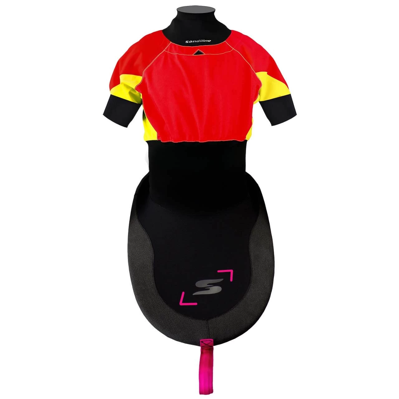 Sandiline Freestyle Combo kurzarm Sandiline Freestyle Combo Kurzarm -Werner Paddles Geschaft Sandiline Combo Freestyle Short BIG black yellow