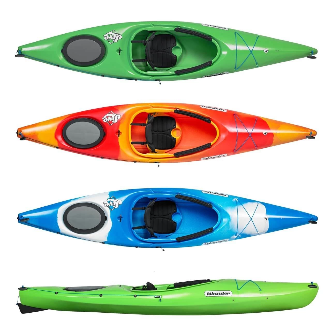 Islander Freizeit Tourenkajak Jive Islander Freizeit Tourenkajak Jive -Werner Paddles Geschaft