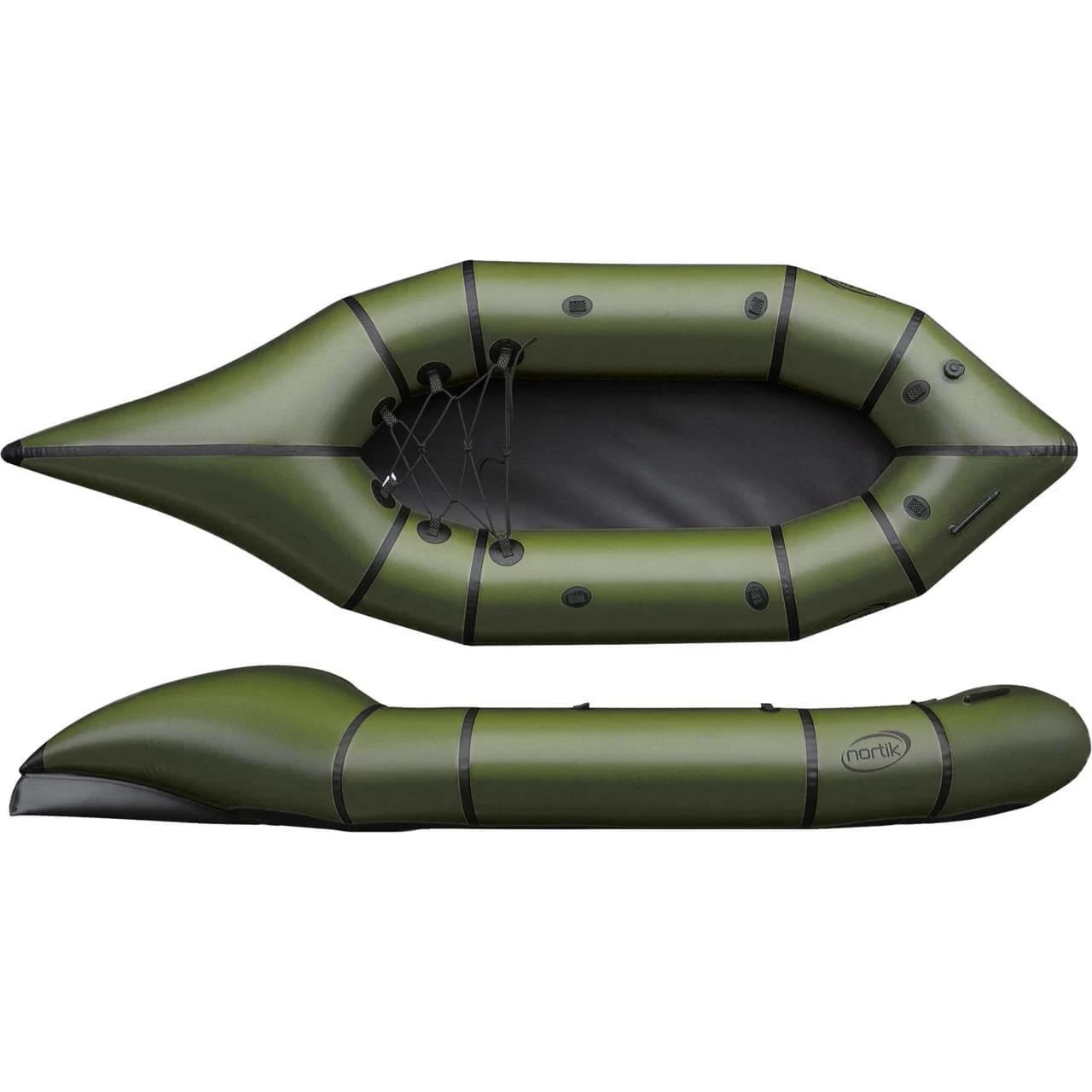Nortik Cityraft Nortik Cityraft -Werner Paddles Geschaft nortik cityraft boat dark green black